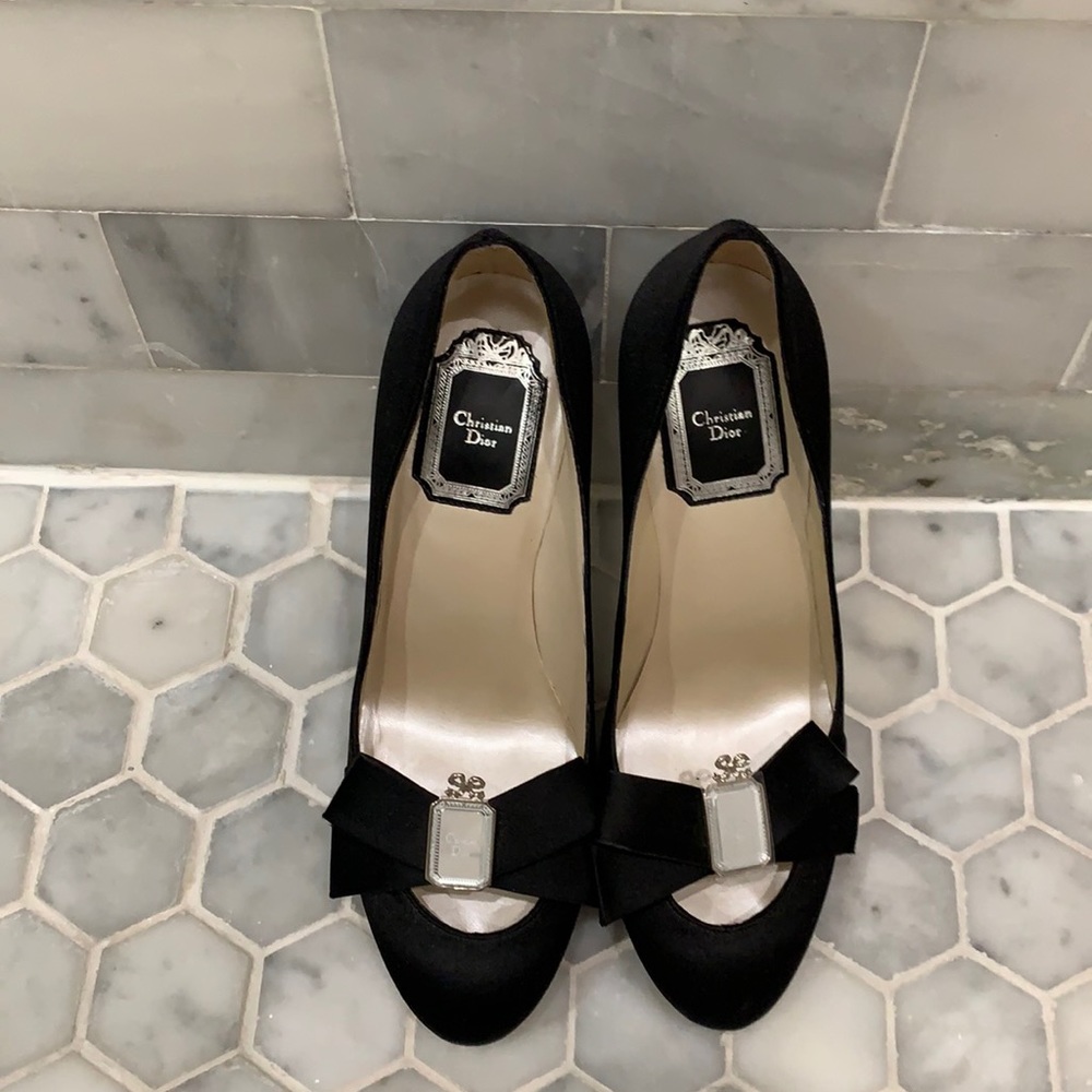 Black Christian Dior pumps
